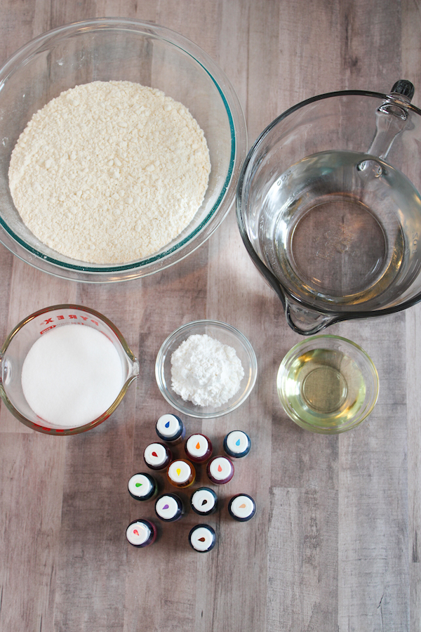 homemade playdough ingredients