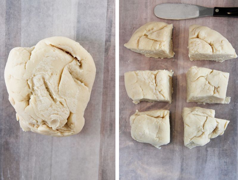 homemade playdough steps