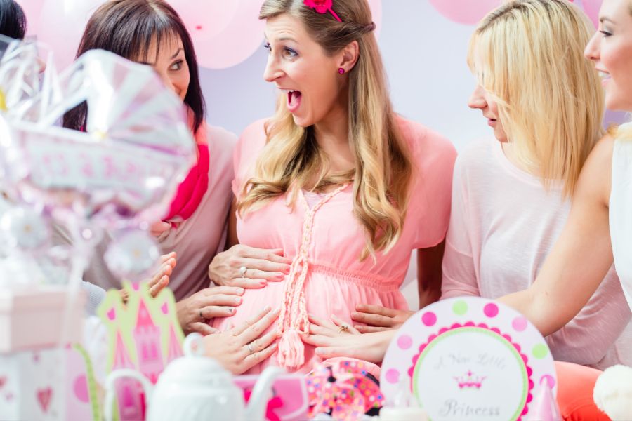 baby shower snapshot