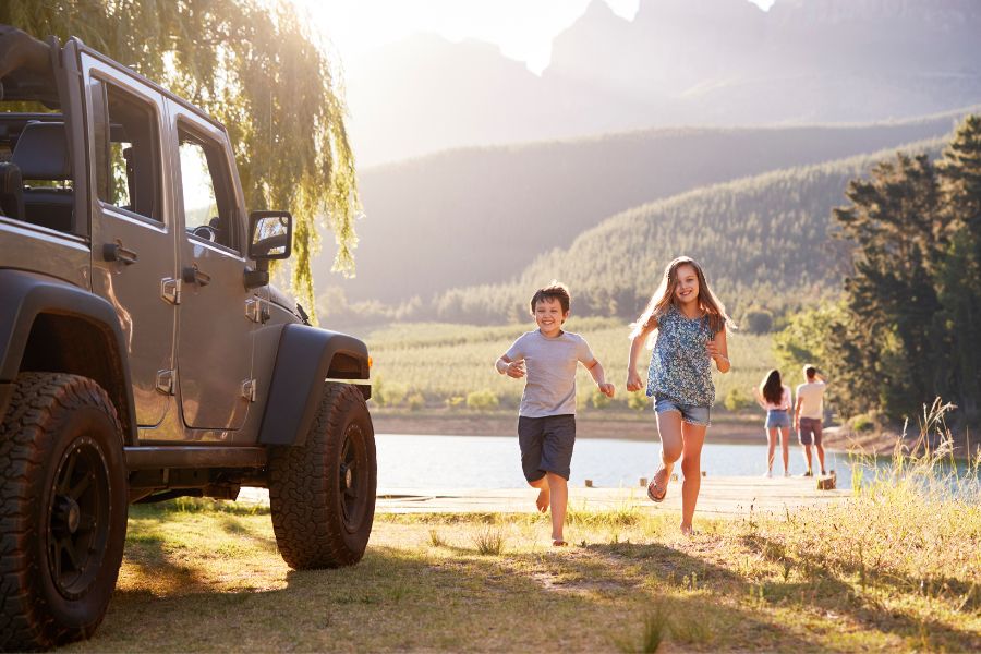 family road trip planner - rest break