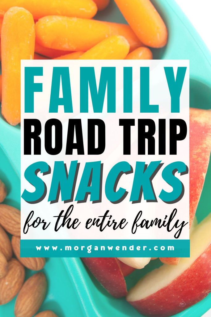 road trip snacks for kids - pin