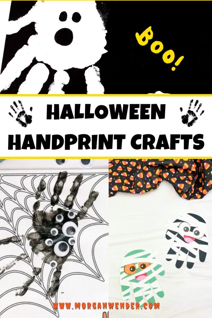 halloween handprint crafts - Pinterest Pin
