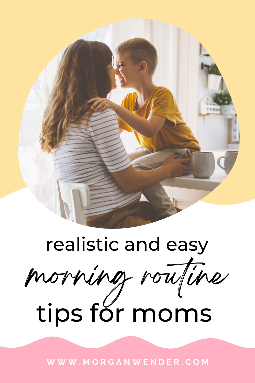 Morning Routine - pinterest pin