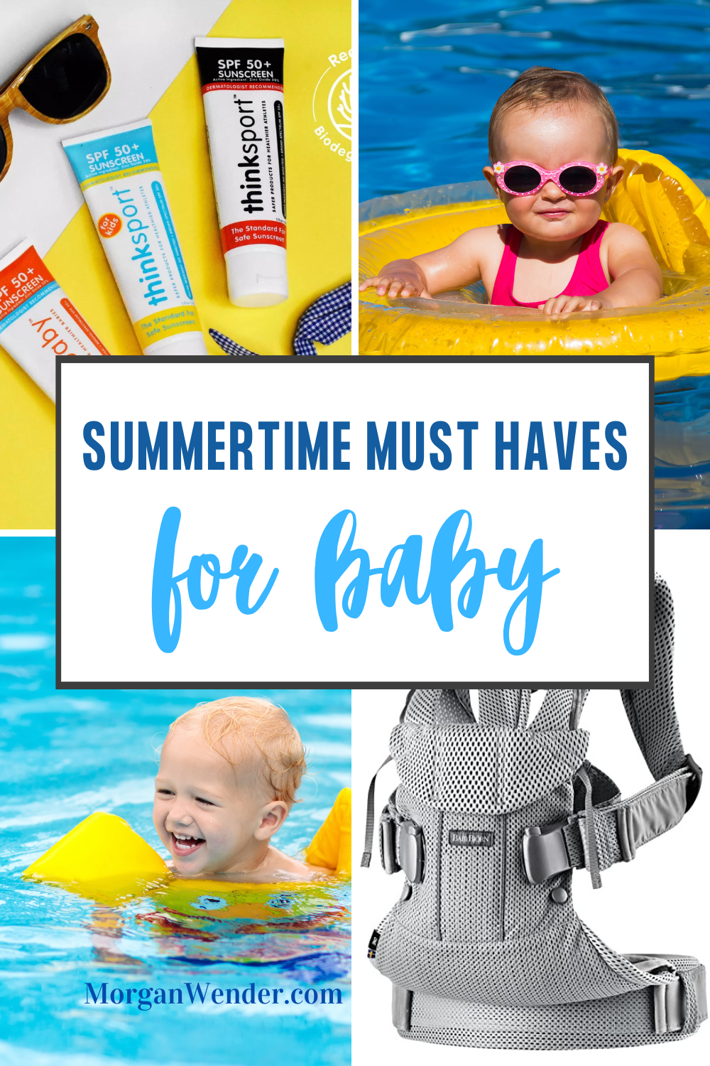 Summertime Essentials for Baby Pinterest Pin