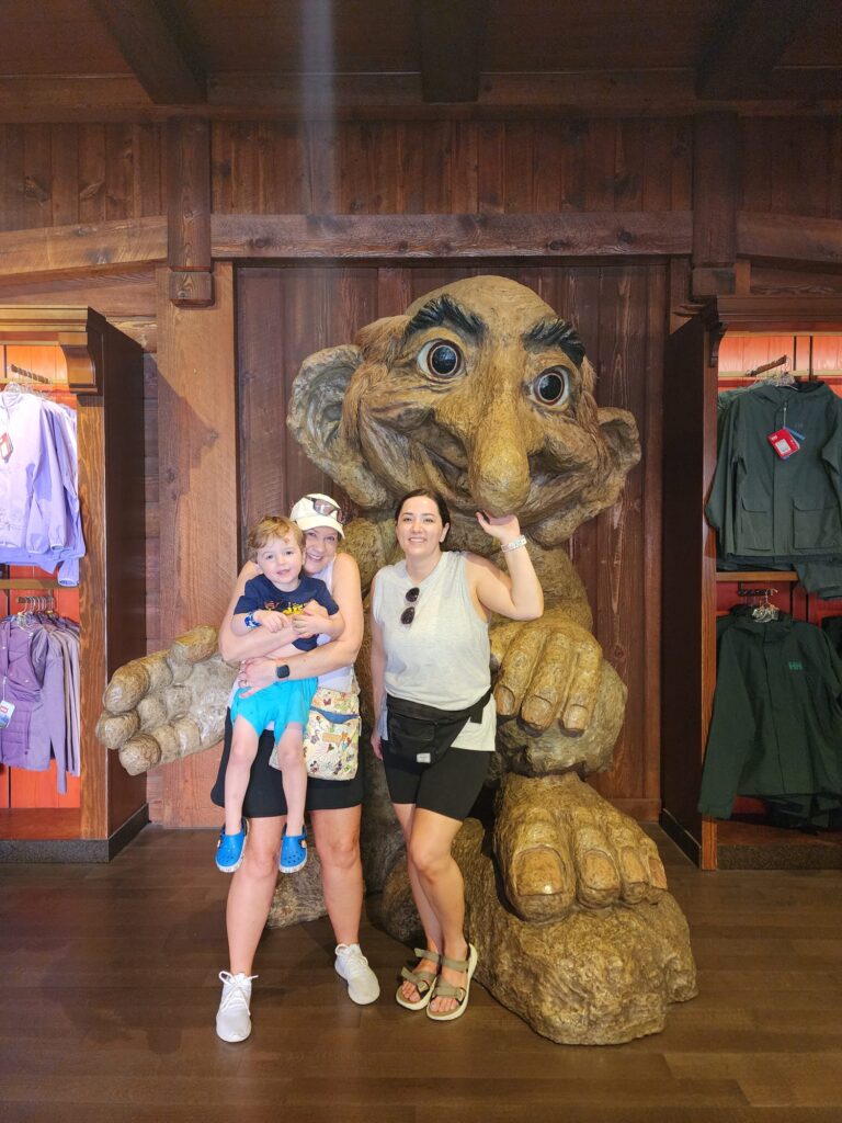 Epcot With Kids - Norway Troll