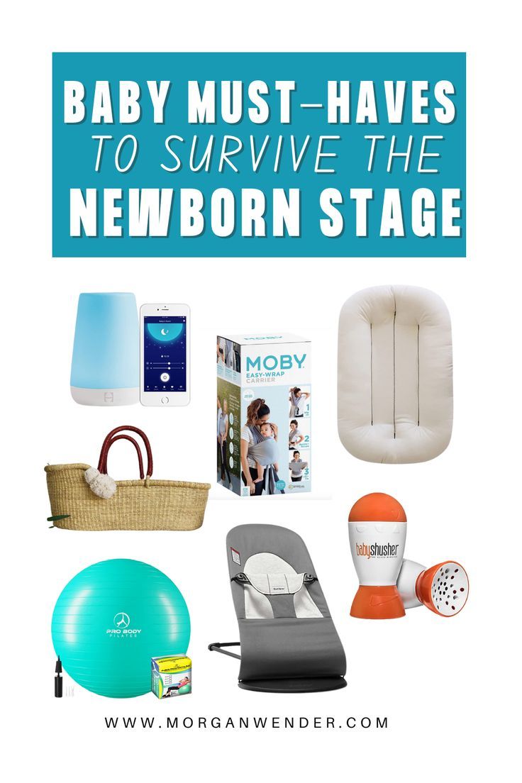 Must-Have Items For Newborns - pin