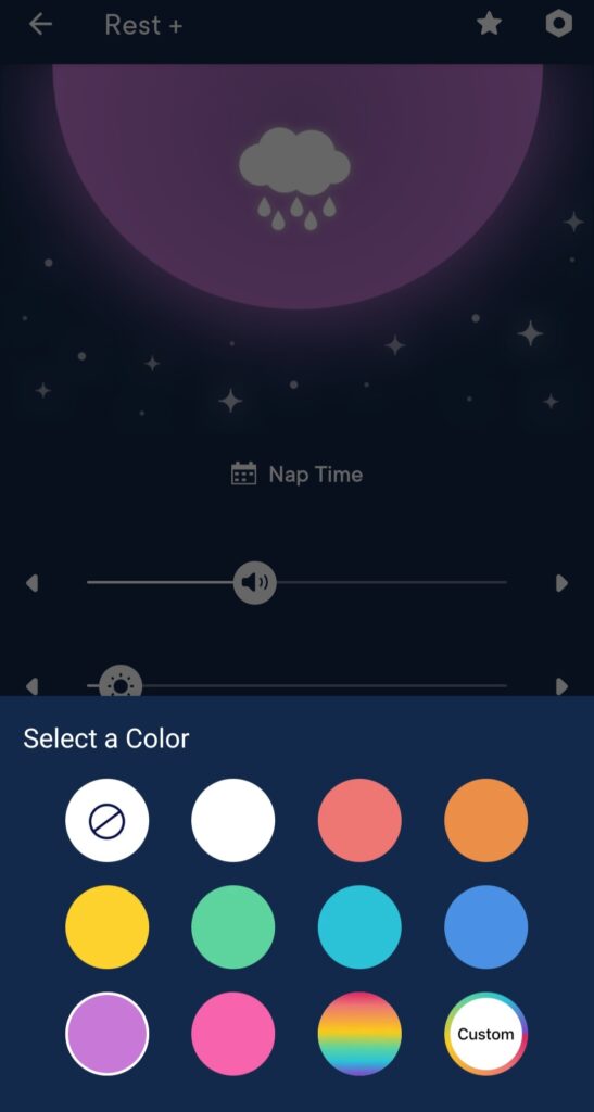 Hatch Sound Machine for Sleep - color selection