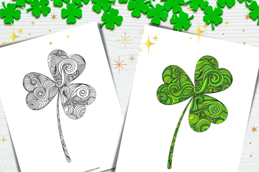 shamrock printable