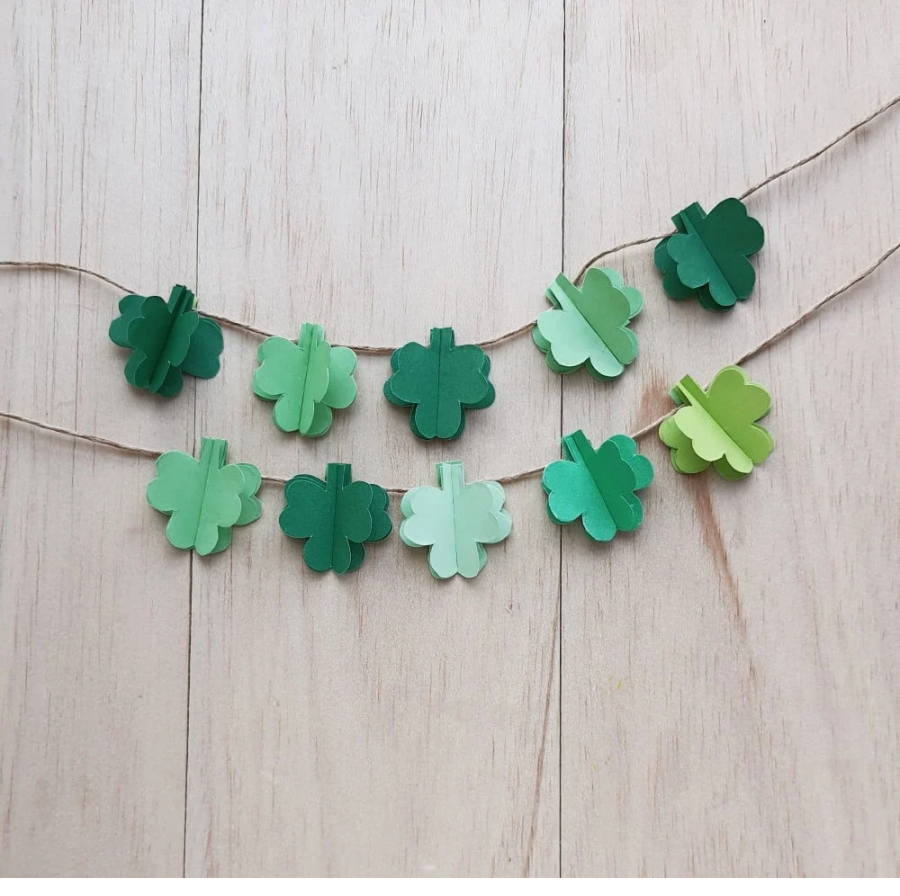 Shamrock Garland