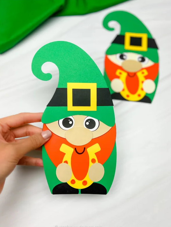 St. patrick's day gnome craft