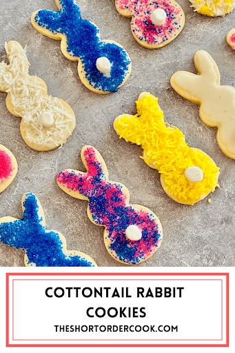 Cottontail Rabbit cookies