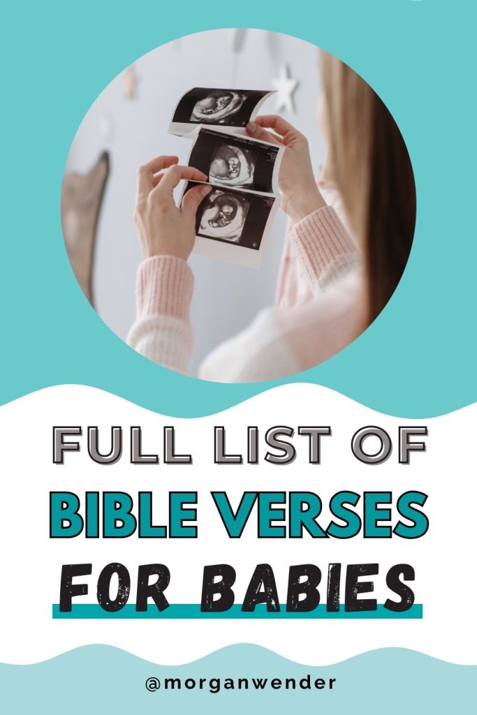 bible verses for a pregnancy announcement - pin