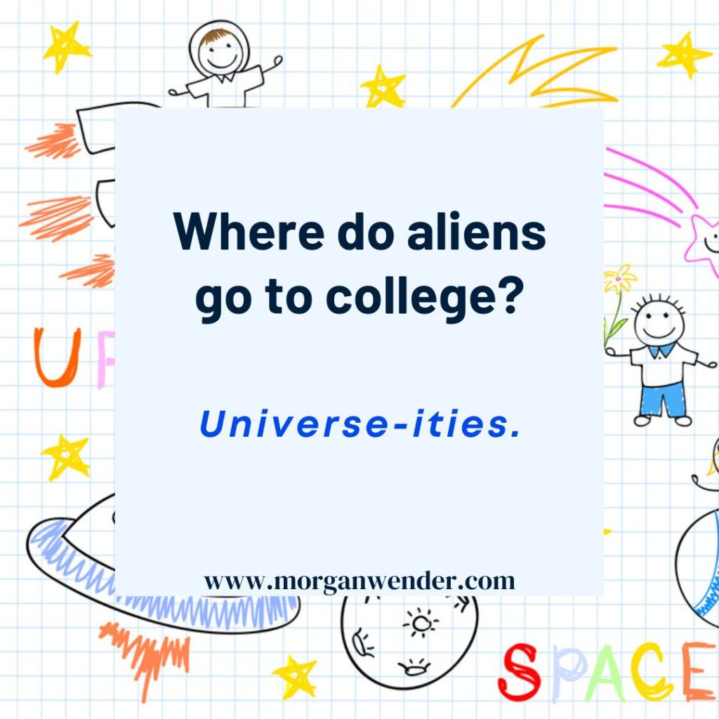 Alien jokes for kids - joke 2