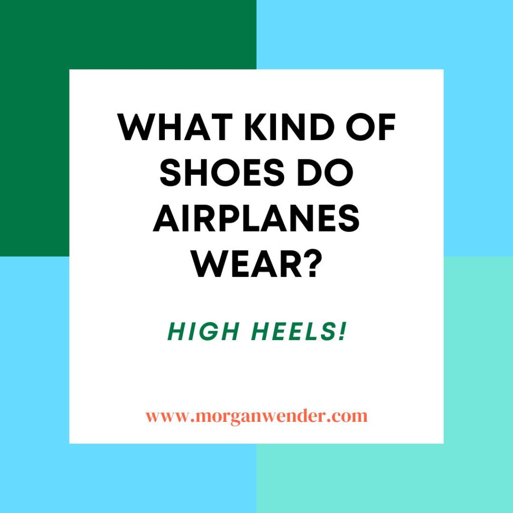 AIRPLANE SHOES JOKES