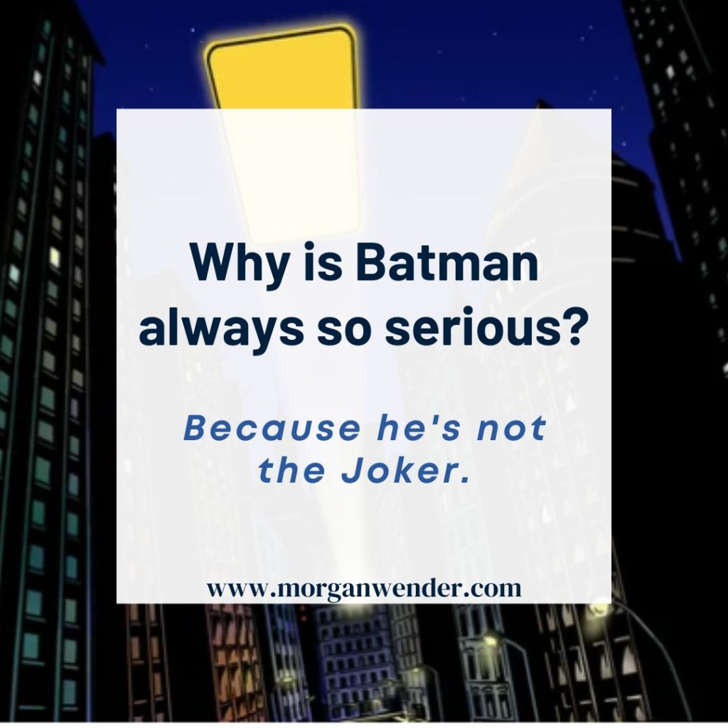 batman jokes for kids - joke 2