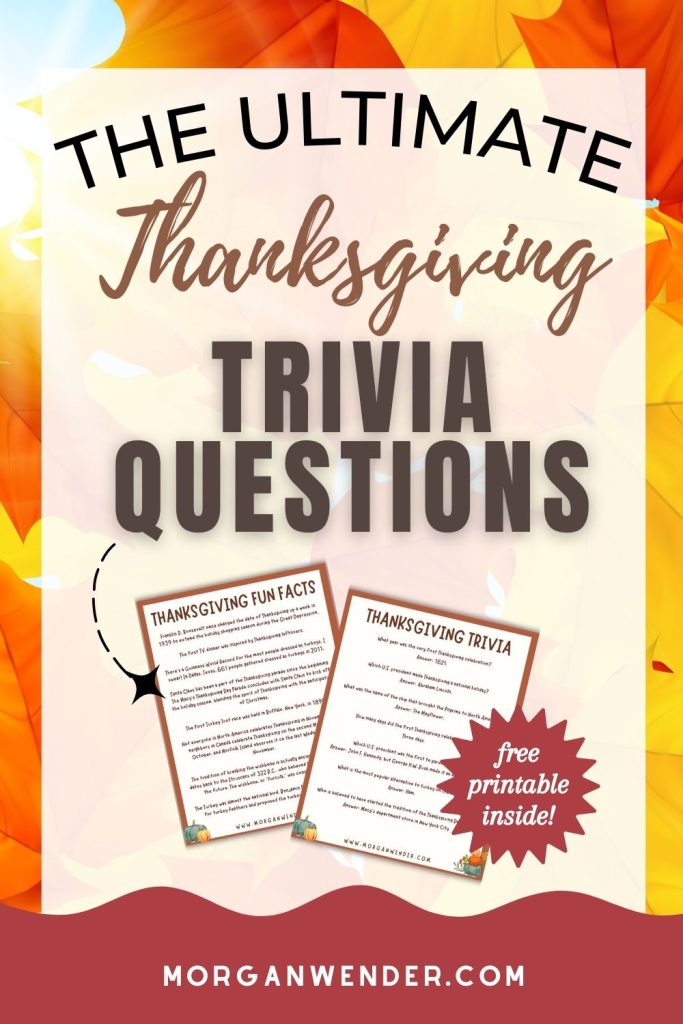 thanksgiving questions for kids - pinterest pin