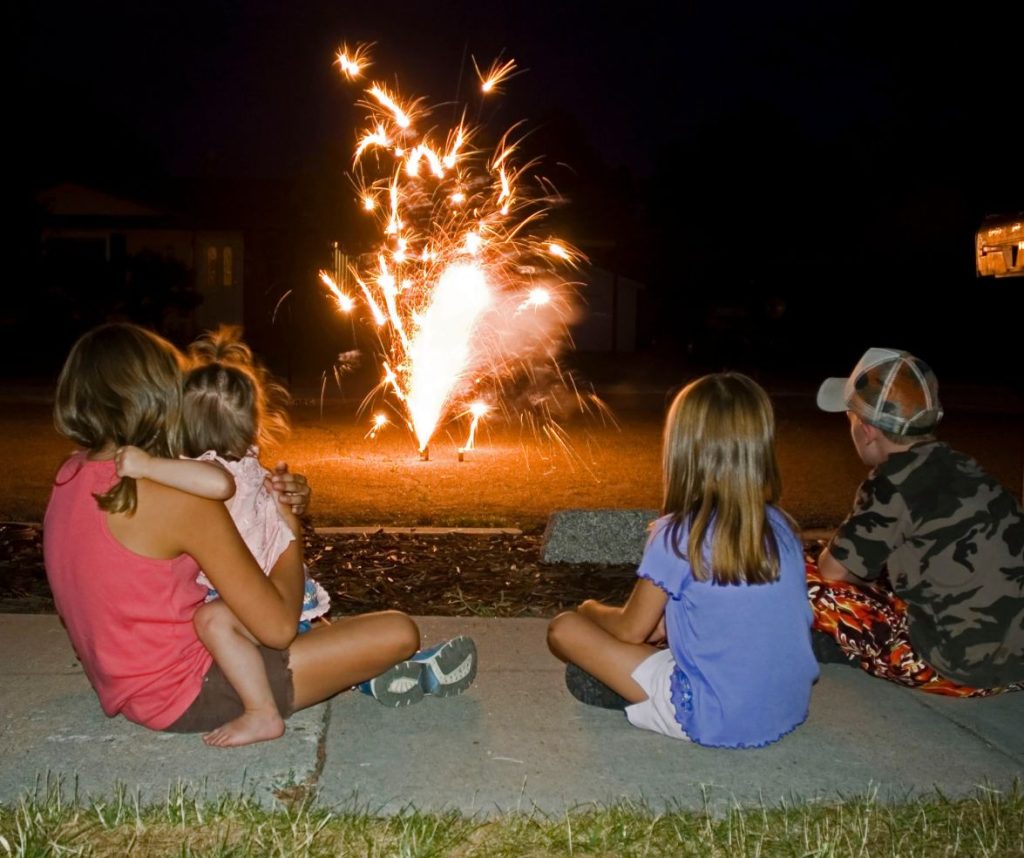 fireworks safety for babies