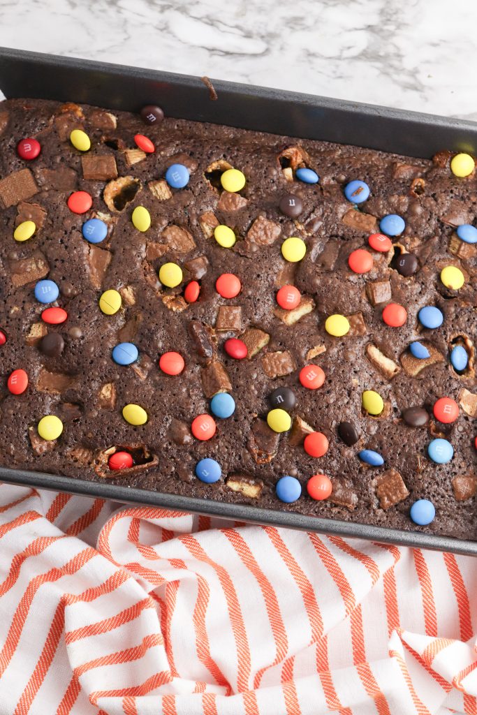 step 3 - bake brownies