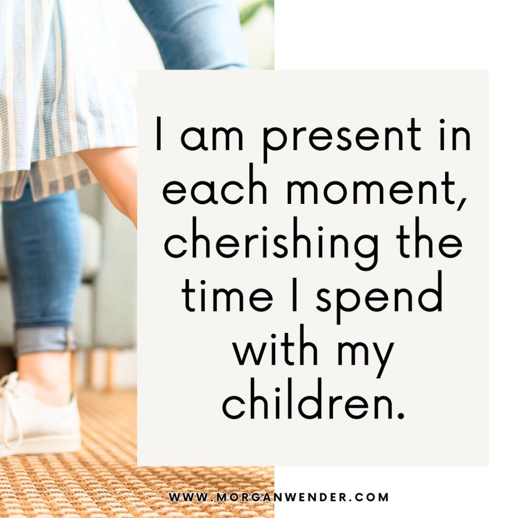 affirmations for moms about balance