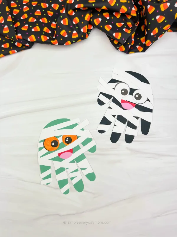 handprint mummies
