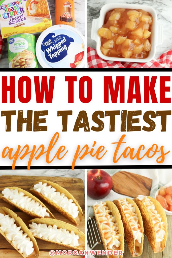 Apple Pie Tacos - pinterest pin