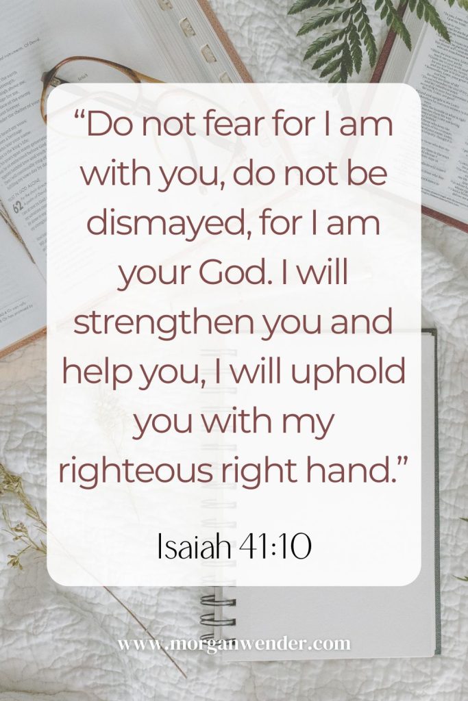Isaiah 41:10 - bible quotes for teenagers