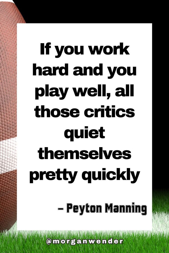 peyton manning football quote