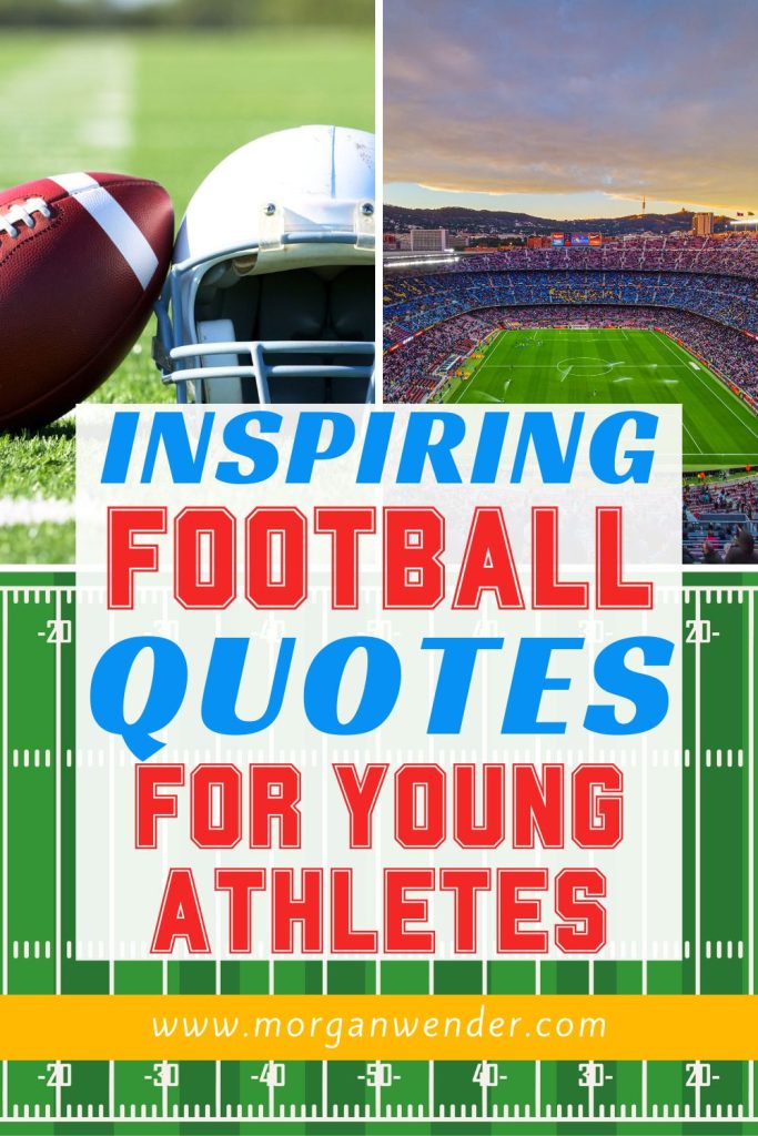 football quotes for kids - pinterest pin