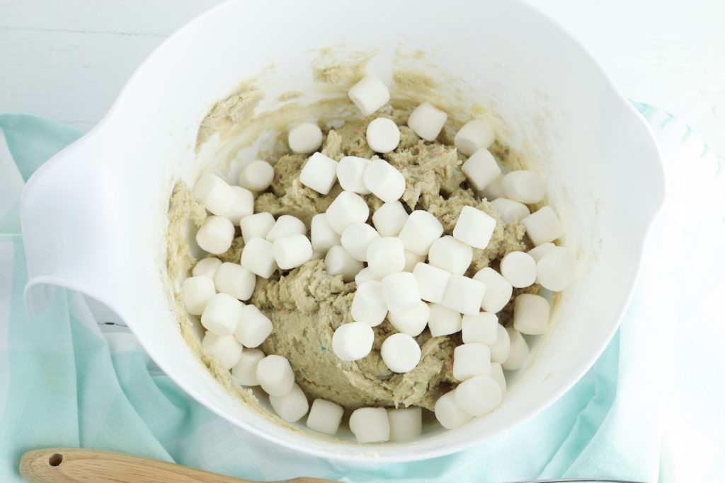 fold in marshmallows