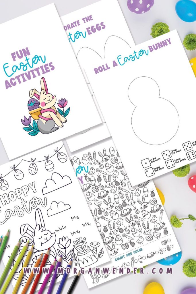 easter printable - pinterest pin