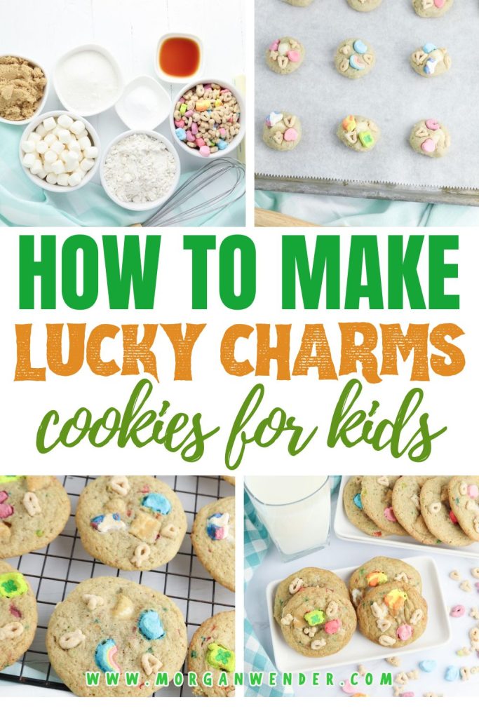 lucky charms cookies - pinterest pin